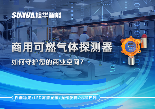 智慧预警，安心经营：商用可燃气体探测器如何守护您的商业空间？