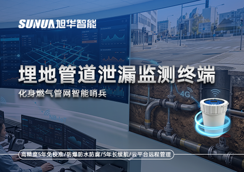 阀井、地下管网全覆盖：埋地管道泄漏监测终端化身燃气管网智慧哨兵
